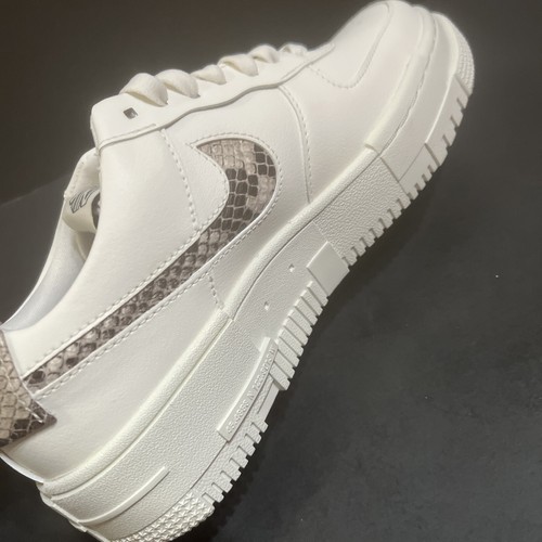 Sz 7.5 - NIKE WMNS AF1 PIXEL SE ‘SAIL/SNAKE’ [CV8481-101] 2020 NEW - Picture 9 of 14