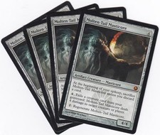 MTG: Scars of Mirrodin: Molten-Tail Masticore X 4