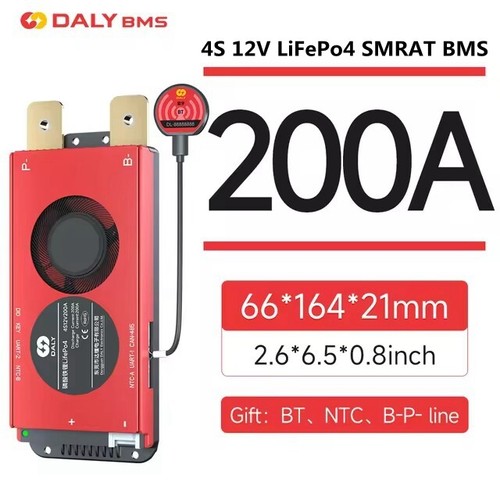 Daly Smart BMS Lifepo4 4S 12V/8S 24V/16S 48V 100A-250A with Balance+Bluetooth AU - Bild 19 von 32