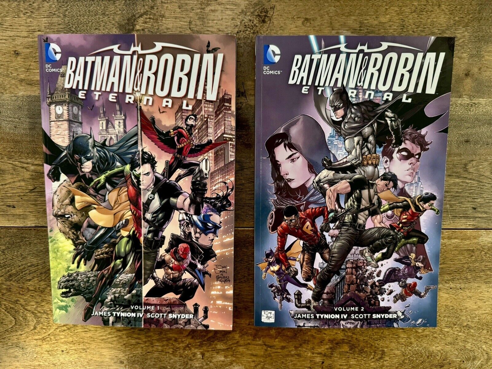 Batman And Robin Eternal TPB Volume 1 & 2 Complete Set NEW UNREAD OOP