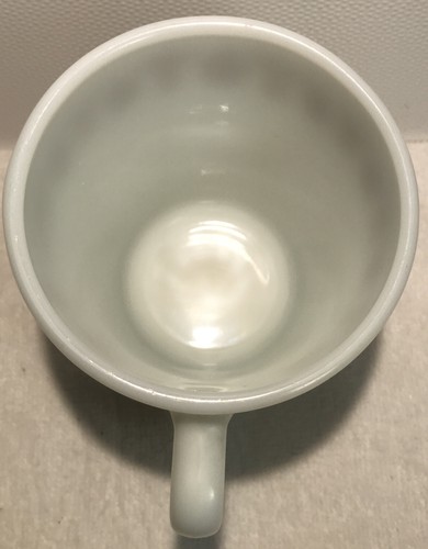 Pyrex BUTTERFLY GOLD 1410 Coffee Cup Cocoa Mug Vintage Milk Glass USA Microwave - Picture 4 of 6