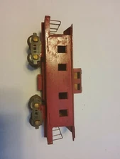 VINTAGE FOLK ART WOOD CARVED TRAIN 1930's 