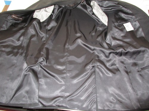 Michael Kors Regular Boy Separate Suit Blazer Black 20R UPC1180 - Picture 12 of 12