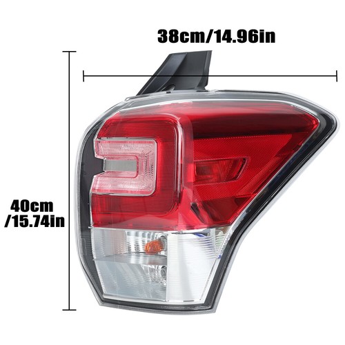 Right Outer Tail Light For Subaru Forester 2017-2018 Rear Brake Lamp Passenger - Picture 6 of 12
