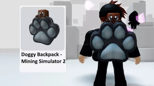 Roblox Mining Doggy Backpack - [GLOBAL | ALL PLATFORMS] - Afbeelding 2 van 2
