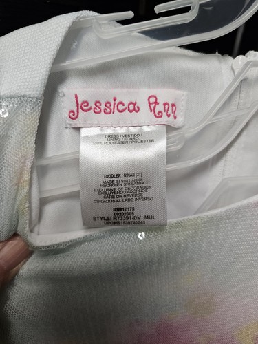 Tulle Rainbow Dress/Tutu Size 3T  Jessica Anne  - Bild 3 von 3