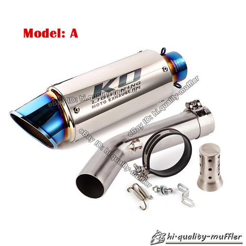 Tubo silenciador de escape para motocicleta Suzuki GSXR 600 750 2006-2007 con asesino DB - Imagen 2 de 12