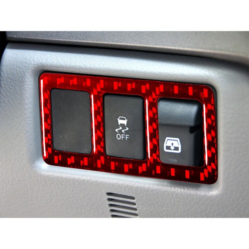 Interior Carbon Fiber Steering Wheel Side Cover Trim For Toyota Tundra 2007-2013 - Picture 8 of 21