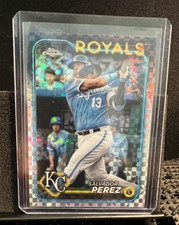 Salvador Perez  2024 Topps Chrome - X-Fractor - #117 - Kansas City Royals