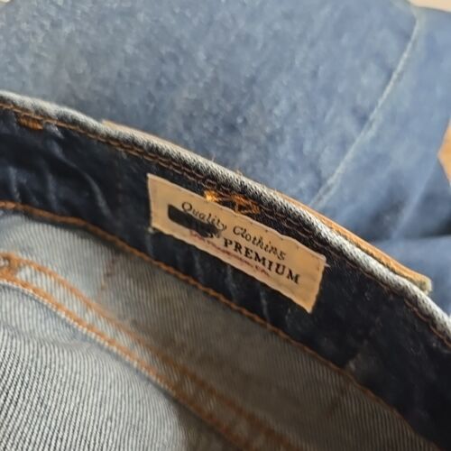 Levis 512 slim taper jeans mens W40 L34 dark wash blue premium - Picture 9 of 16