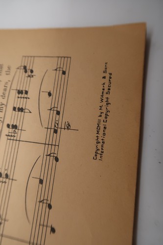 Vtg Victor Herbert Song Album Book 1 Vtg Sheet Music Book M Witmark & Sons NY NY - Picture 12 of 23