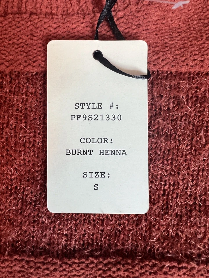 Lote de suéteres talla pequeña para mujer naranja y púrpura manga larga elásticos Forever 21 Foto 4 de 4