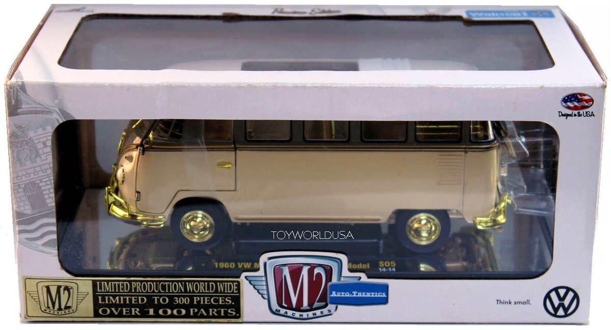 m2マシーン 1/24 1960 VW マイクロバス デラックス USAモデル