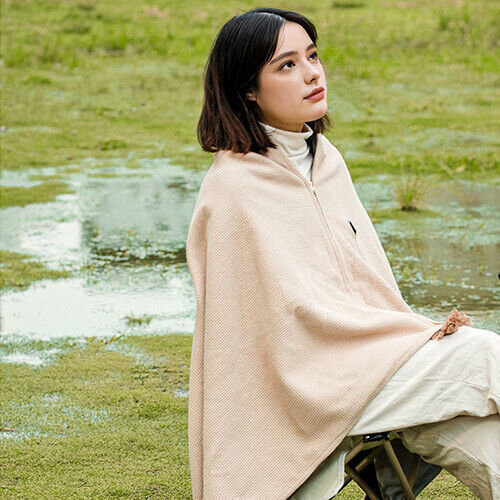 NEW Portable Heated Blanket Shawl Portable Heated Shawl Wraps for Women & Men US - Picture 3 of 10