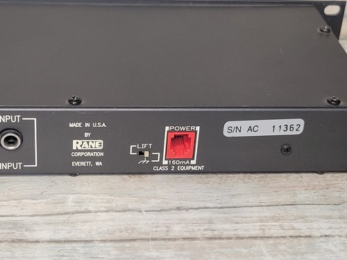 Rane AC-22 Active Crossover No Power Supply Cord - Picture 8 of 11