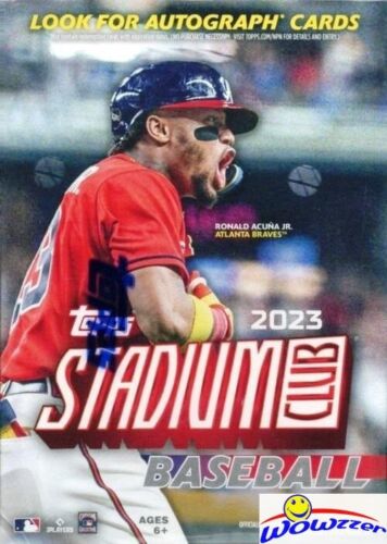 2023 Topps Stadium Club Baseball Sealed Blaster Box-MASTER PHOTO BASE VARIATION! - 第 2/2 張圖片
