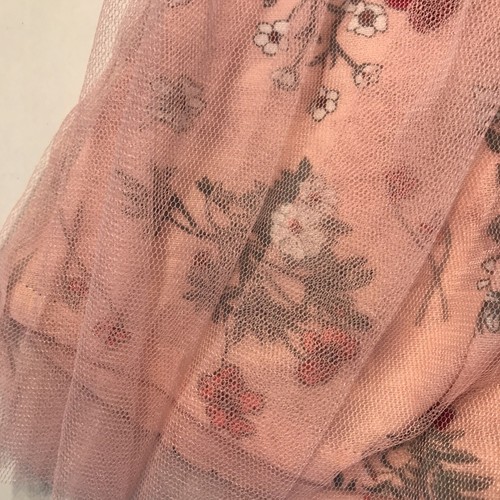 NWT Deux par Deux Printed Short Sleeve Dress Pink Botanical Sz 24M - Picture 4 of 13