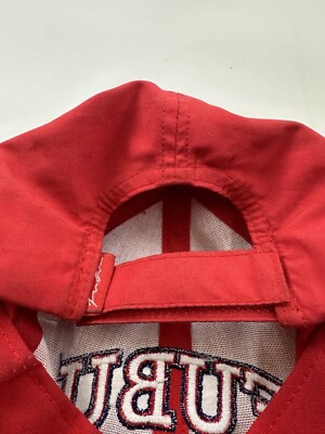 Vintage FUBU Hat Youth Red Strap Back Cap 90s Retro Spellout