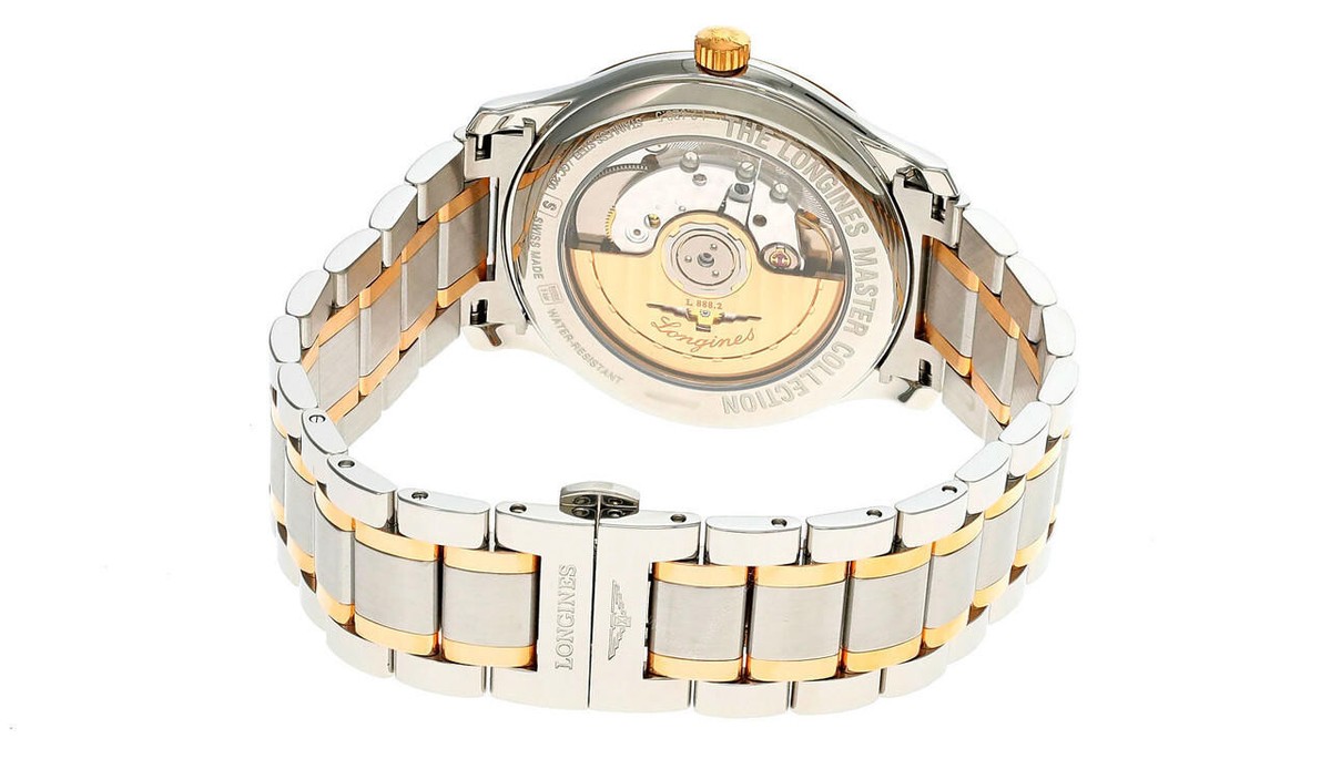 Longines Master Collection AUTO Rose-Gold SS Men's Watch 