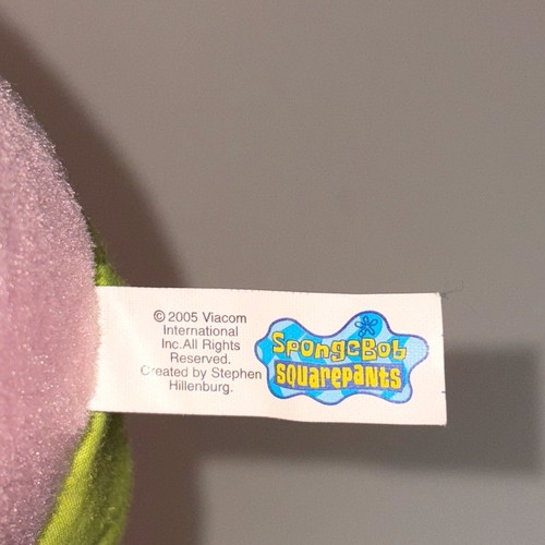 31,5cm Vintage Spongebob Patrick Plüsch Figur - 2005 Kuscheltier Squarepants - Bild 5 von 7