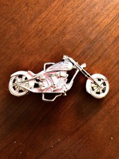 Pink Motorcycle Girl Biker Gang Motor Bike Moto Metal Women  s Belt Buckle