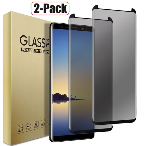 Protector de Pantalla de Privacidad Anti-Espía Negro Vidrio Templado para Samsung Galaxy Note 8 - Imagen 14 de 16
