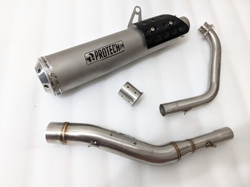 Exhaust headers Motorcycle fits Yamaha XSR 125 155 Heritage Legacy - Picture 3 of 3