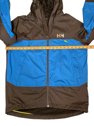 Helly Hansen Mens Tech Jacket Windbreaker Oversized Pockets Waterproof Size M - Picture 4 of 16
