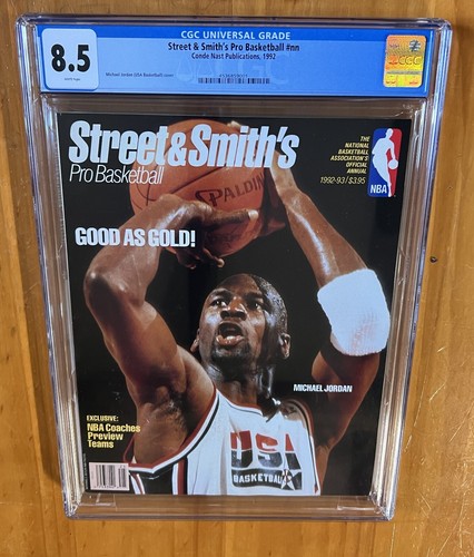 Street&Smith Have My 100% Endorsement 1992 Jordan CGC 8.5 Wysoka jakość jak zawsze -