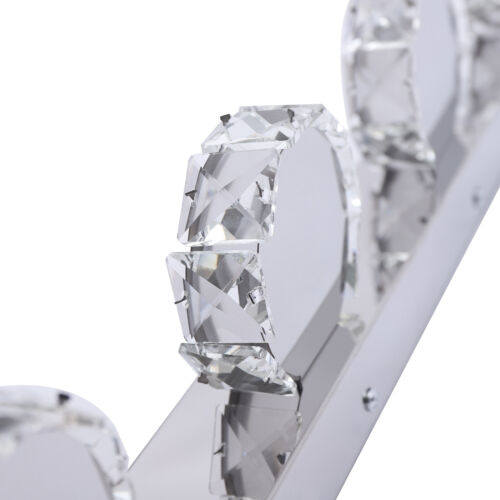 Modern LED Crystal Mirror Light Front Wall Lamp Bathroom Vanity Light Fixture - Picture 9 of 13