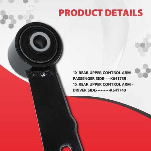 2Pcs Rear Upper Left Right Suspension Control Arm Set for 2006-2017 Toyota RAV4 - Picture 4 of 10