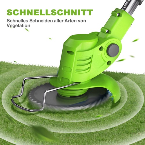20V Akku Rasentrimmer Rasenkantenschneider mit 2Akku und Ladegerät Freischneider - Bild 10 von 19