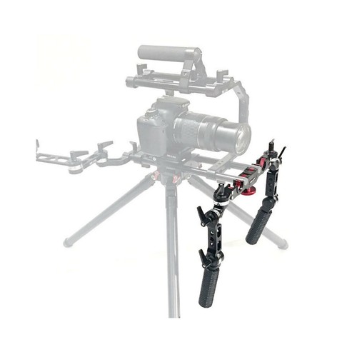 Shootvilla Universal Rosette 15mm/19mm gripped Handle Set Arri style lock grip - Picture 5 of 5