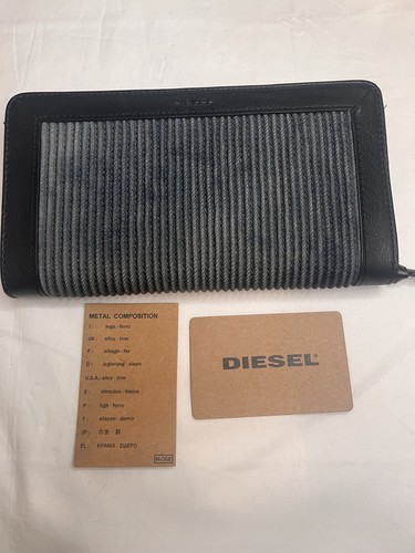 Genuine Diesel Denim/Leather Ladies Purse/Wallet - Picture 2 of 7