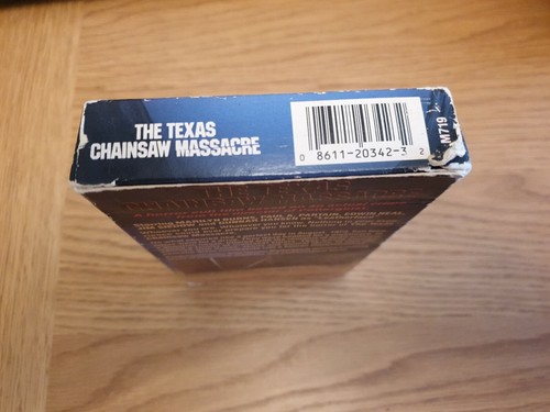 THE TEXAS CHAINSAW MASSACRE (RARE 84 MIN NTSC RELEASE ON MEDIA WITH FULL CARTON) - Picture 5 of 8