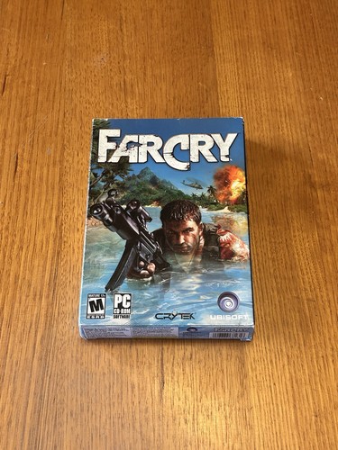 FAR CRY PC CD-ROM Video Game 2004 Complete CIB 5 Disc, Box & Manual 17+ - Picture 2 of 12