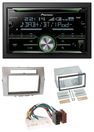 Pioneer Bluetooth MP3 DAB 2DIN USB CD Autoradio für Toyota Corolla Verso 04-09 s - Bild 1 von 7