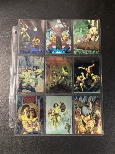 All Chromium Conan II 2 1994 Comic Images Trading Card Set #1-90 - Picture 4 of 10
