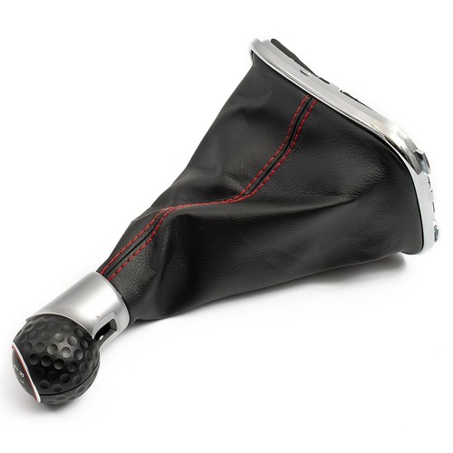 For 1999-2004 Mk4 etta Gear Shift Knob PU Leather R32 Black PU leather - Picture 2 of 12