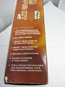rmk99  Lego MindStorm Star Wars Droid Developer Kit 9748  Missing Pcs? GC st135