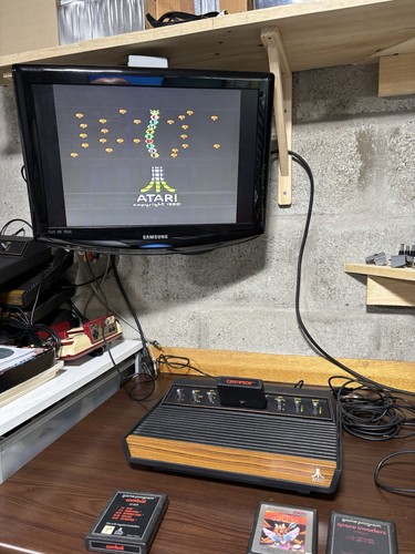 Joystick y juegos Atari 2600 Woody Light Sixer Plus - Imagen 5 de 8