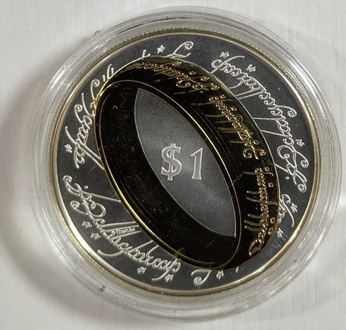 Rare New Zealand-2003-Silver Proof Coin - Lord of the Rings $1 Silver Coin - Bild 12 von 24