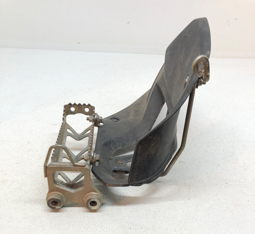 OEM Yamaha 09-13 YFZ450R YFZ450X Foot Pegs Heel Guards 2009 2010 2011 2012 2013 - Picture 8 of 11