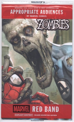 Marvel Zombies: Red Band #1E (im Beutel) Sehr guter Zustand/NM; Marvel | 1:25 Variante - wir kombinieren