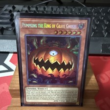 Yugioh! 1x Pumpking the King of Grave Ghosts MZMU-EN001 Secret Rare 1st Ed NM