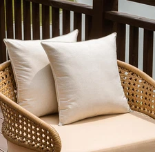Nini ALL Outdoor Waterproof Throw Pillow Covers Set of 2 Decorative Farmhouse Ga