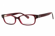 KATE SPADE LUCYANN 2 LHF Eyeglasses Burgundy Frame 51mm