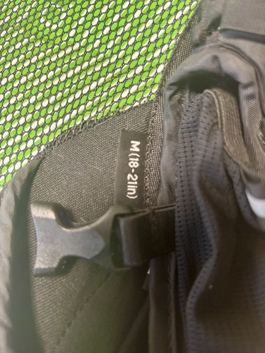 Osprey Exos 58 Backpack  M Lightweight Hiking Pack Black - Picture 5 of 13