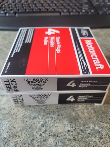 8 NEW Spark Plug Motorcraft SP-509-X OEM FAST FREE SHIPPING - Picture 1 of 1