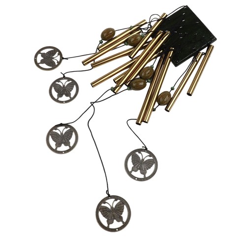 Effective Outdoor Wind Chimes with Butterfly Decoration & Relaxing Sounds - Picture 7 of 14